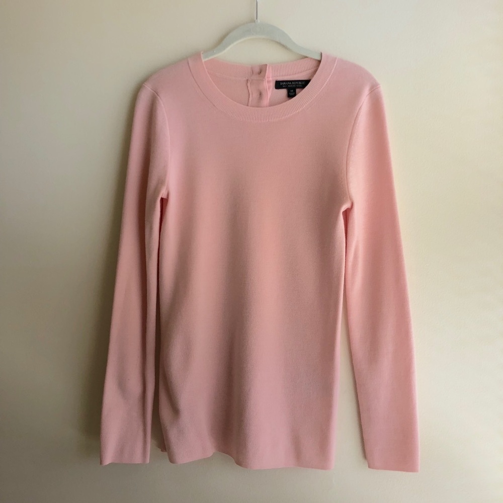 Pink Banana Republic Sweater